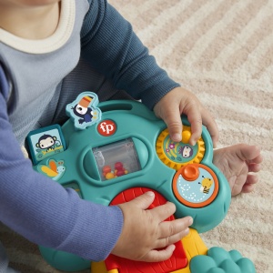 FISHER PRICE ANIMAL FRIENDS CENTRU DE ACTIVITATI CASUTA DIN COPAC - Img 4