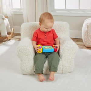 FISHER PRICE LAUGH&LEARN CONSOLA BEBE IN LIMBA ROMANA - Img 3