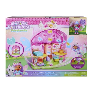 GABBYS DOLLHOUSE FAIRYLANDIA SET DE JOACA ZANA MAGICA FLUTTER CU FIGURINA GABBY INCLUSA