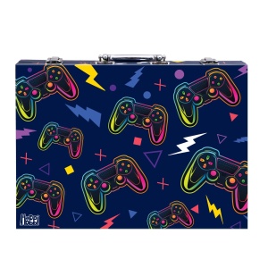HAPPI HOBBI ART CASE SET DE DESEN DELUXE CU 100 DE ACCESORII JOC VIDEO - Img 4