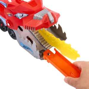 HOT WHEELS CITY TRANSPORTATOR SUPREM CU 2 DRAGONI - Img 2