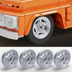 HOT WHEELS ELITE SERIES SET DE CONSTRUCTII CAMIONETA PERSONALIZATA CHEVROLET 1962 - Img 10