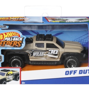HOT WHEELS MASINUTA METALICA CU SISTEM PULL BACK OFF DUTY SCARA 1:43
