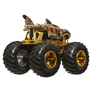 HOT WHEELS MONSTER TRUCK 50 BIGFOOT TROPHY CHAMPIONS MASINUTA HW TIGER SHARK SCARA 1 LA 64 - Img 3