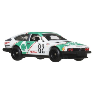 HOT WHEELS PREMIUM BOULEVARD MASINUTA METALICA ALFA ROMEO GTV6 3.0 SCARA 1 LA 64 - Img 2