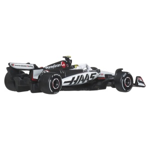 HOT WHEELS PREMIUM REAL RIDERS FORMULA 1 2024 MASINUTA METALICA MONEYGRAM HAAS F1 TEAM SCARA 1 LA 64 - Img 3