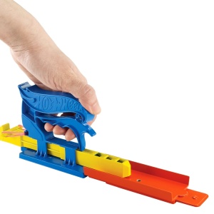 HOT WHEELS SET LANSATOR PORTABIL ALBASTRU SI MASINUTA - Img 2