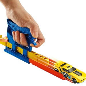 HOT WHEELS SET LANSATOR PORTABIL ALBASTRU SI MASINUTA - Img 3