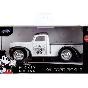 JADA DISNEY MICKEY MOUSE MASINUTA METALICA FORD PICKUP 1941 SCARA 1:32