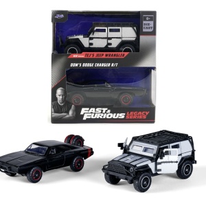 JADA FAST AND FURIOUS SERIA LEGACY SET 2 MASINI METALICE JEEP WRANGLER 1 LA 32 - Img 3