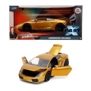 JADA FAST FURIOUS MASINUTA METALICA LAMBORGHINI GALLARDO AURIU SCARA 1 LA 24 - Img 3