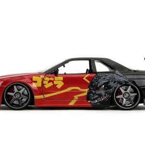 JADA GODZILLA MASINUTA METALICA NISSAN SKYLINE GTR SCARA 1 LA 24 - Img 3