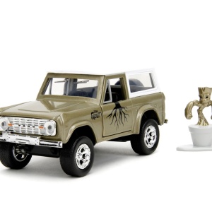 JADA MARVEL SET MASINUTA METALICA FORD BRONCO SI FIGURINA GROOT - Img 3