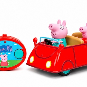 JADA PEPPA PIG MASINUTA RC CU TELECOMANDA ROSIE CU FIGURINE - Img 3