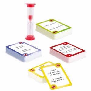 Joc de memorie, AS, Joc de cărți cu gura până la urechi, multicolor, 60 cărți, clepsidră - Img 2