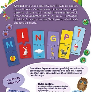 JOC EDUCATIV ALFABETUL MICUL EXPLORATOR - Img 3