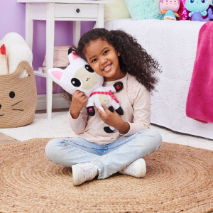 Jucarie de plus Gabby's Dollouse - Pandy Paws, interactiv, 33 cm - Img 8