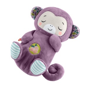 Jucărie interactivă, Fisher Price, maimuță cu respirație ritmică, moale, 28x20.5x13.5 cm - Img 10