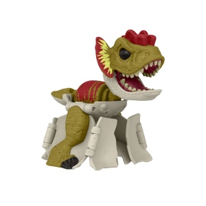 JURASSIC WORLD FIERCE CHANGERS HIDDEN HATCHERS DINOZAUR TRANSFORMABIL DILOPHOSAURUS - Img 2