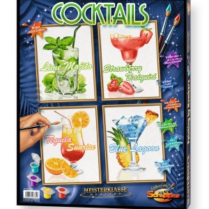 KIT PICTURA PE NUMERE SCHIPPER COCKTAIL-URI - Img 5