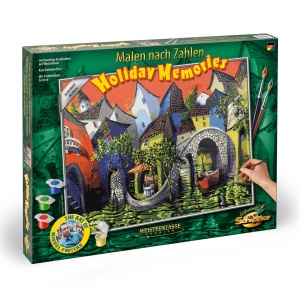 KIT PICTURA PE NUMERE SCHIPPER HOLIDAY MEMORIES - Img 1