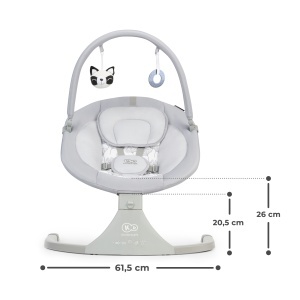 LEAGAN ELECTRIC KINDERKRAFT LULI, 2 IN 1, GREY - Img 4