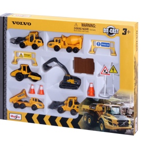 MAISTO SET UTILAJE DE CONSTRUCTII VOLVO - Img 8