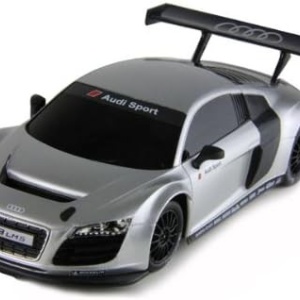 MASINA CU TELECOMANDA AUDI R8 ARGINTIU CU SCARA 1 LA 24 - Img 7