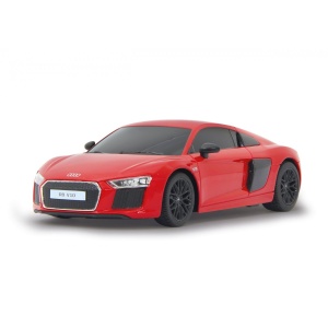 MASINA CU TELECOMANDA AUDI R8 ROSU CU SCARA 1 LA 24 - Img 5
