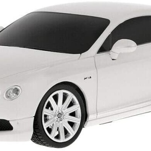MASINA CU TELECOMANDA BENTLEY CONTINENTAL GT ALB CU SCARA 1 LA 24 - Img 5