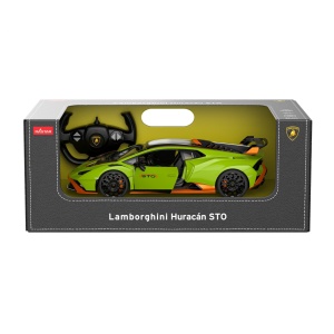 Masina cu telecomanda Lamborghini Huracan STO Verde, scara 1:14, 43x25.5x17.5cm  - Img 2