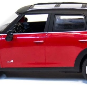 MASINA CU TELECOMANDA MINI COOPER S COUNTRYMAN ROSU CU SCARA 1 LA 24 - Img 5