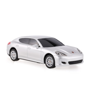 MASINA CU TELECOMANDA PORSCHE PANAMERA ARGINTIU CU SCARA 1 LA 24 - Img 2