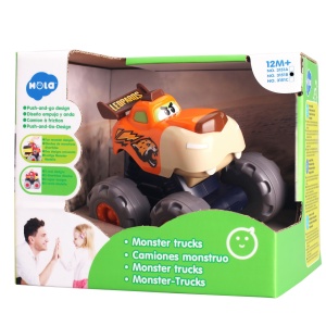 MASINUTA BEBE MONSTER TRUCK LEOPARDUL INFURIAT - Img 2