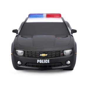 Mașinuță Maisto Chevrolet Camaro SS 2010 de Poliție, lumini și sunete, 1:24