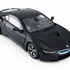 Masinuta metalica Rastar BMW I8, negru, 1:24, 19.5x9.2x5.4cm - Img 2