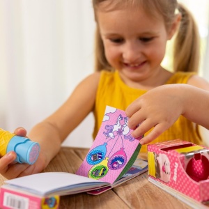 MELISSA AND DOUG STICKER WOW SET DE JOACA AUTOCOLANTE SI STAMPILA INGHETATA - Img 4