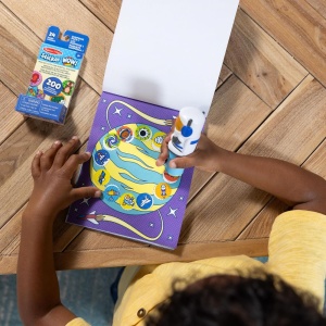 MELISSA AND DOUG STICKER WOW SET DE JOACA AUTOCOLANTE SI STAMPILA ASTRONAUT - Img 5