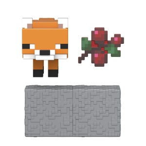 MINECRAFT CRAFT A BLOCK FIGURINA FOX 8CM - Img 4