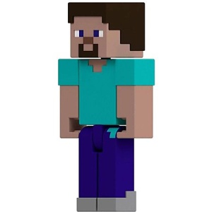 MINECRAFT CRAFT A BLOCK FIGURINA STEVE 8CM - Img 4