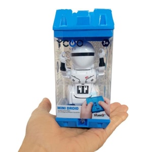 Mini Robot, Silverlit, Op One, 3+, Alb/Negru  - Img 5