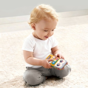 Mini tablita educativa interactiva Hola, bufnita, muzica si lumini, 19.4x11.5x4.8cm - Img 3