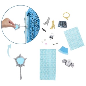 MONSTER HIGH PAPUSA FRANKIESTEIN CU DULAP REVELATOR SI ACCESORII - Img 8