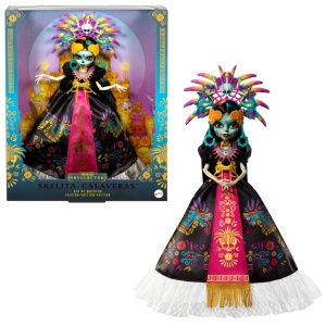 MONSTER HIGH SKULLECTOR PAPUSA SKELITA CALAVERAS EDITIA DIA DE MUERTOS - Img 7