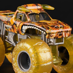 MONSTER JAM COLLIDE A SCOPE MASINUTA METALICA EL TORO LOCO SCARA 1 LA 64 - Img 6