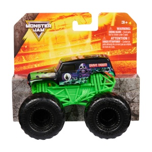 MONSTER JAM VALUE MASINUTA METALICA GRAVE DIGGER SCARA 1 LA 43