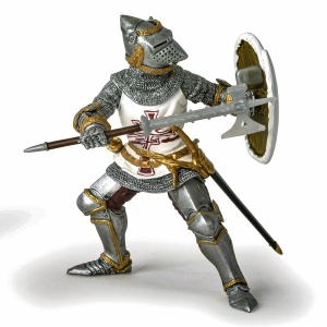 PAPO FIGURINA CAVALER TEUTON - Img 2