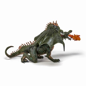 PAPO FIGURINA DRAGON CU 2 CAPETE - Img 4