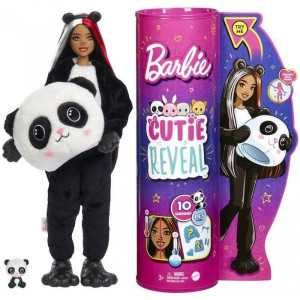 Papusa Barbie Cutie Reveal, Papusa Surpriza cu 10 accesorii - Img 2