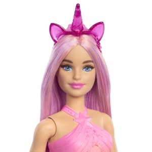 Papusa Barbie Dreamtopia cu Accesorii Magice de Unicorn - Img 6